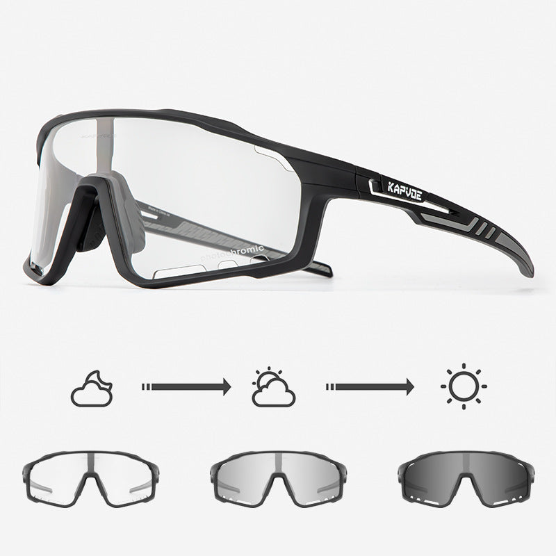 Color Changing Cycling Eye Bicycle Outdoor Sports Goggles