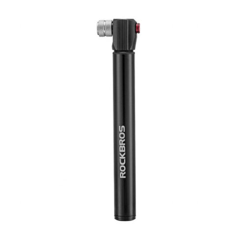 Bicycle Light And Portable Pump Aluminum Alloy High Pressure Mini Air Pump For Bike Cycling Tire Inflator
