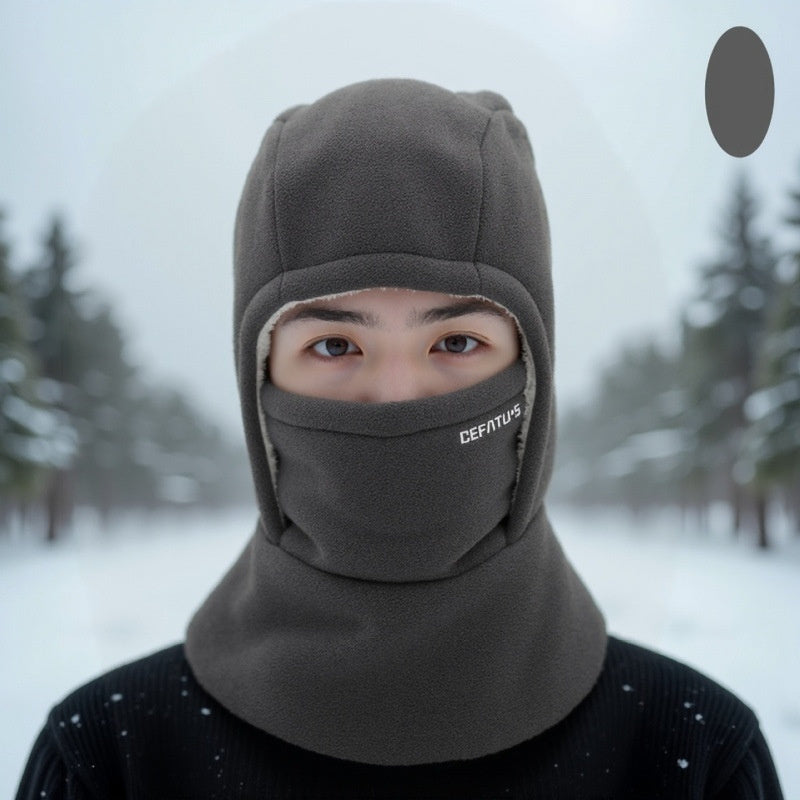 Essential Winter Cycling Gear For Men A Windproof Thickened And Insulated Neck Gaiter Mask That Provides Protection In Cold Weather