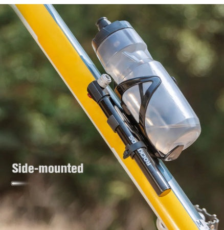 Bicycle Light And Portable Pump Aluminum Alloy High Pressure Mini Air Pump For Bike Cycling Tire Inflator
