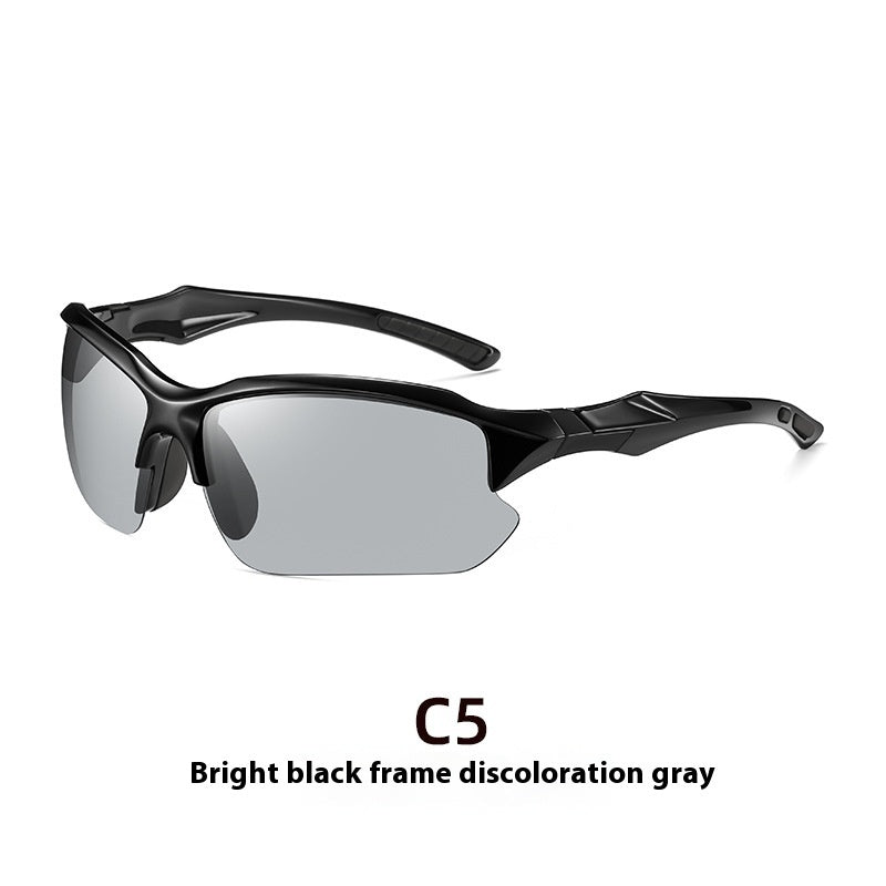 Color Changing Glasses Men's Polarized Glasses Cycling Households