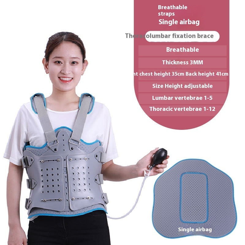 Adjustable Thoracic And Lumbar Fixation Protective Gear