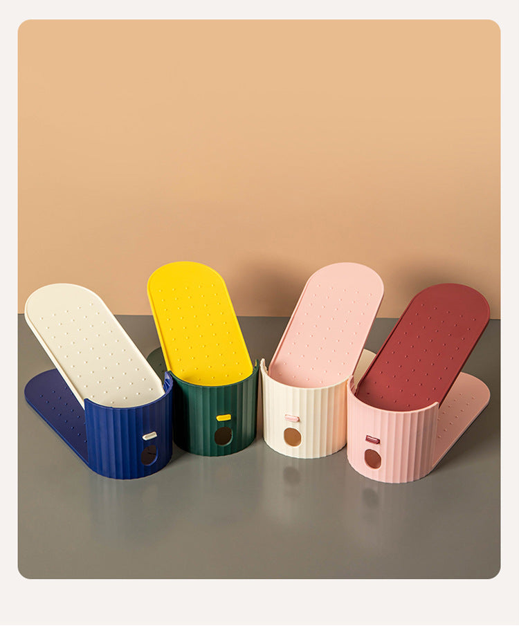 Second Gear Adjustable Shoe Holder For Household Use