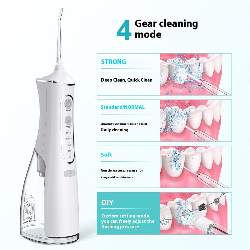 Electric 6-gear Adjustable Portable Oral Flusher