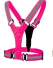 Night Running And Cycling Reflective Vest With Rechargeable Glow