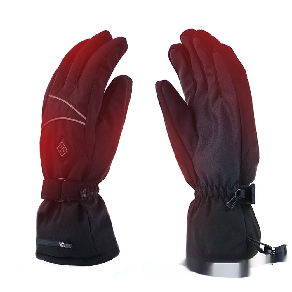 Electric Heating Gloves Lithium Battery Three-gear Temperature Control Warm
