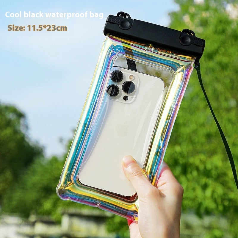 Mobile Phone Waterproof Bag Laser TPU Outdoor Diving