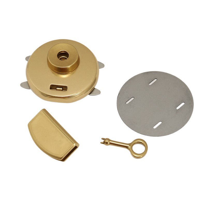 Pure Copper Round Twist Lock